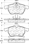 StopTech Street Touring Brake Pads