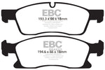 EBC 11+ Dodge Durango 3.6 Ultimax2 Front Brake Pads