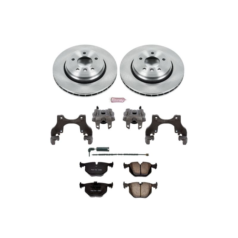 Power Stop 01-06 BMW 330Ci Rear Autospecialty Brake Kit w/Calipers