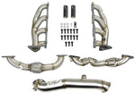 aFe Twisted Steel Headers Up-Pipes & Down-Pipe 11-15 GM Diesel Trucks V8-6.6L (td) LML