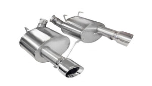 Corsa 2011-2014 Ford Mustang GT/Boss 302 5.0L V8 Polished Sport Axle-Back Exhaust