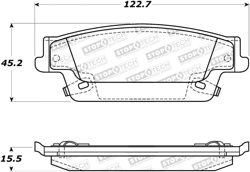 StopTech Street Brake Pads