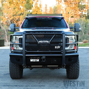 Westin/HDX Bandit 17-19 Ford F-250 / F-350 Front Bumper - Textured Black