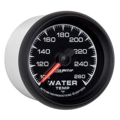 Autometer ES 52.4mm 100-260 deg. F Water Temperature Gauge
