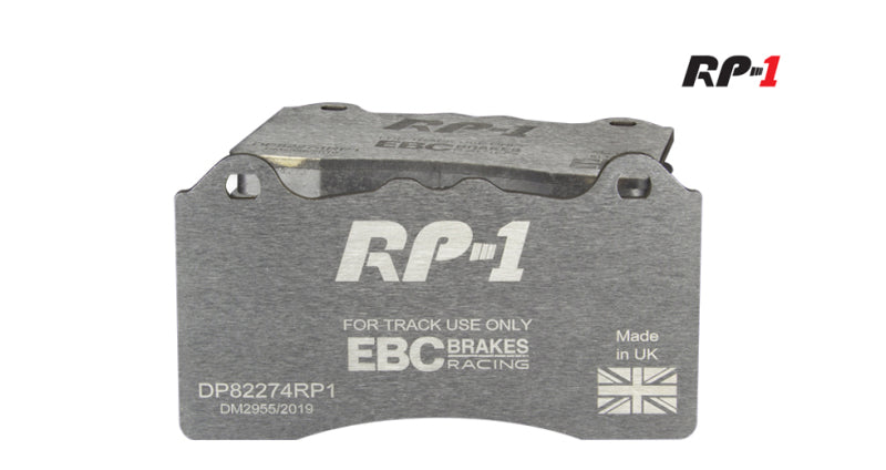 EBC 2016+ Porsche 911 (991/2 w/Cast Iron Rotors) 3.0TT Carrera RP-1 Race Front Brake Pads