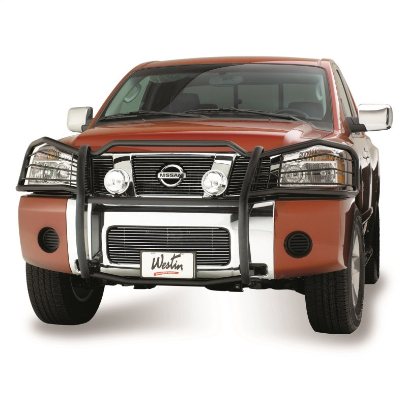 Westin 2004-2015 Nissan Titan/Armada Sportsman Grille Guard - Black