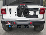 aFe Rebel Series 2.5in 304 SS Cat-Back Exhaust w/ Black Tip 18-20 Jeep Wrangler (JL)