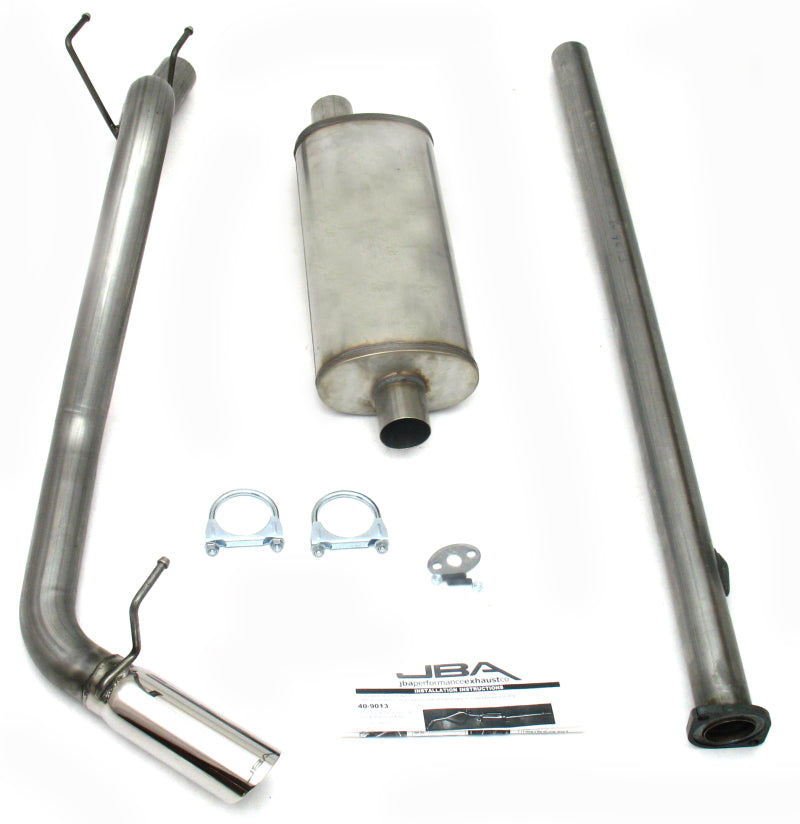 JBA 95-99 Toyota Tacoma Pre Runner 3.4L 409SS Pass Side Single Exit Cat-Back Exhaust