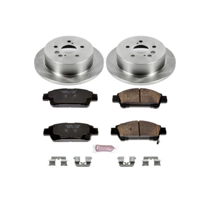 Power Stop 04-10 Toyota Sienna Rear Autospecialty Brake Kit