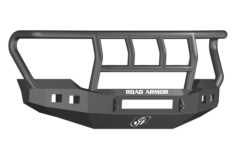 Road Armor 11-16 Ford F-250 Stealth Front Bumper w/Titan II Guard Wide Flare - Tex Blk