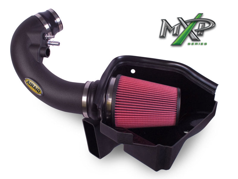 Airaid 12-13 Ford Mustang Boss 302 MXP Intake System w/ Tube (Oiled / Red Media)