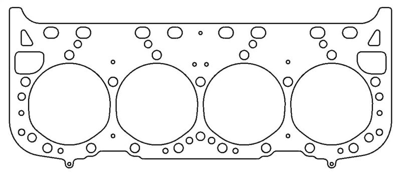 Cometic 92-96 GM LT1 Small Block 4.040 inch Bore .060 inch MLS-5 Head Gasket (w/Valve Pockets)
