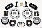 Wilwood AERO4 Rear P-Brake Kit 14.00in Drilled Chevy C-10 2.42 Offset 5-lug