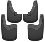 Husky Liners 09-17 Dodge Ram 1500/2500 Both w/ OE Fender Flares Front and Rear Mud Guards - Black