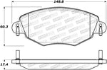 StopTech Street Brake Pads