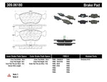 StopTech Performance 98-04 Volvo S60/98-00 S70/98-00 V70/93-97 850 Series Front Brake Pads