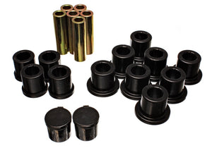 Energy Suspension Rear Spring Bushing Set - Black