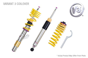 KW Coilover Kit V3 2017+ Audi A4 (B9) Sedan w/o Electronic Dampers (48.5mm)