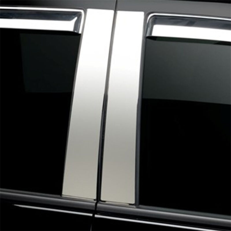 Putco 19-20 Silverado / Sierra 1500 - Crew Cab & Double Cab Stainless Steel Pillar Posts Classic