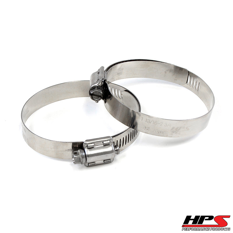 HPS Performance Stainless Steel Worm Gear Hose ClampEffective Range:3-1/16"- 4"2pc